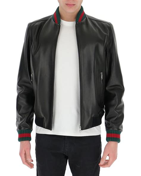 gucci leather review|Gucci original leather jacket.